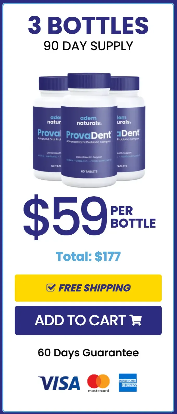 ProvaDent three bottles order